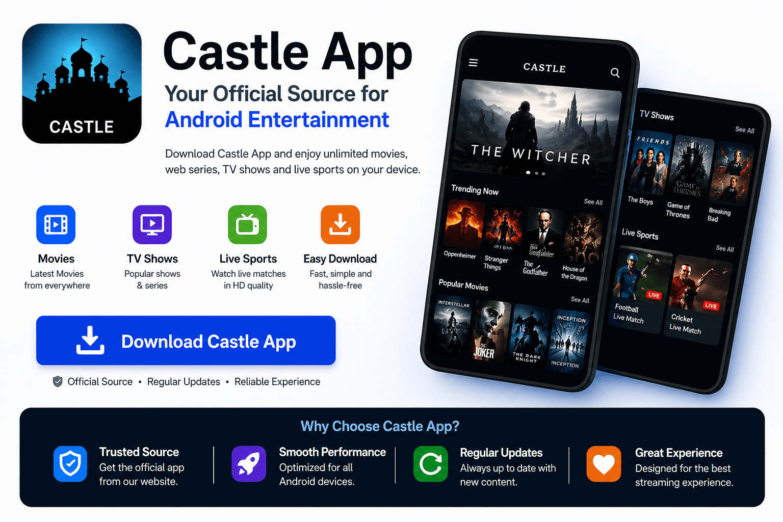 Castle App Download from the official source